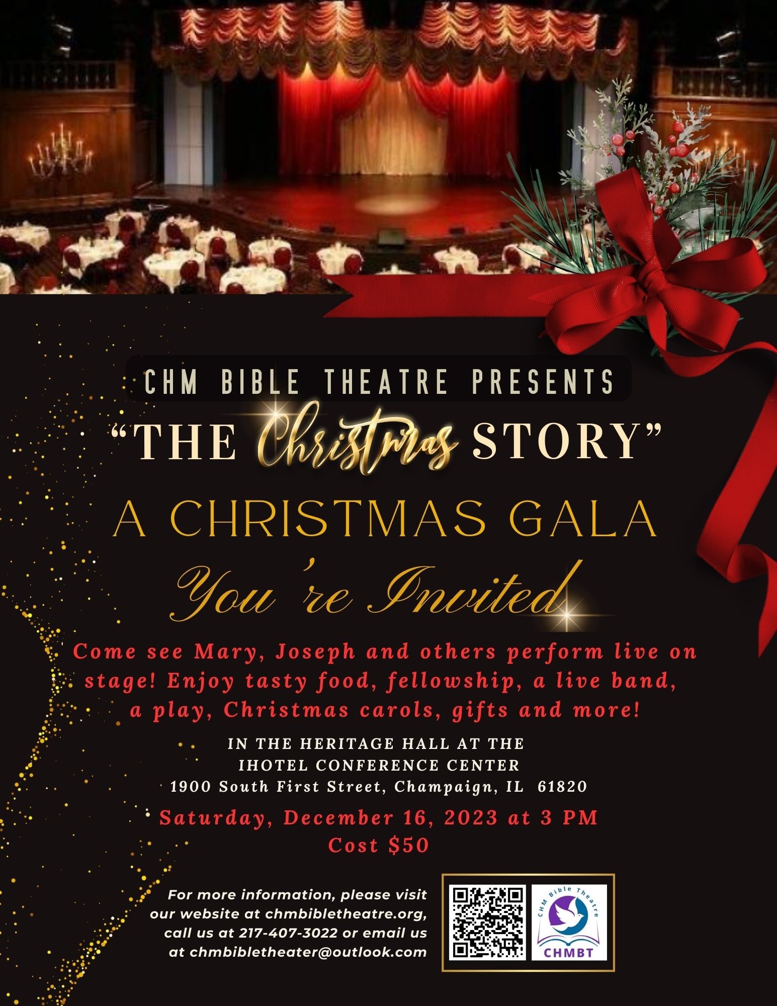 CHM Bible Theatre presents “The Christmas Story” Champaign, Illinois
